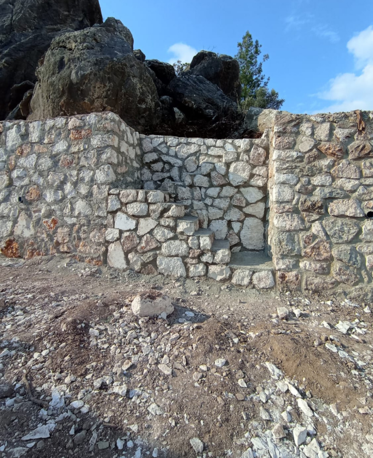 Çanakkale 2022 taş duvar projesi – Alver İnşaat